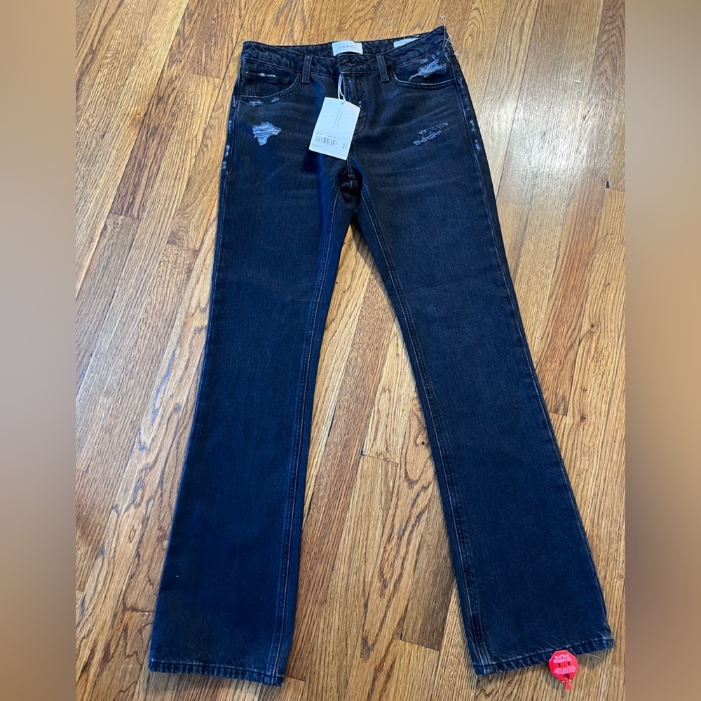 Frame Denim Women's Midnight Blue Skinny Jeans